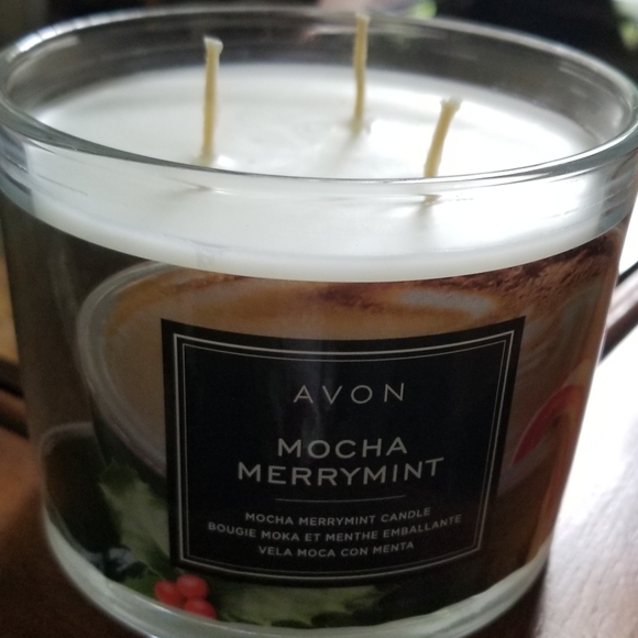 Sold-Mocha Merrymint Candle - Picture 4 of 4